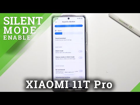 How to Manage Silent Mode in XIAOMI 11T Pro – Turn On / Off Silent Mode
