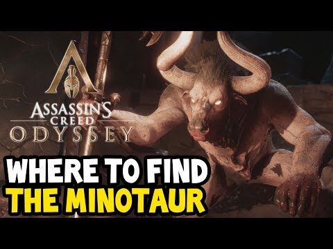 Assassin's Creed Odyssey - How To Find The MINOTAUR Walkthrough