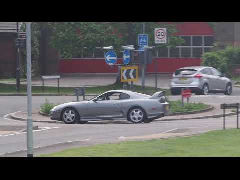 STOCK Toyota Supra Mk4 on the road