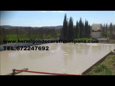 HORMIGON IMPRESO VILLANUEVA DE CASTELLON 672247692 VALENCIA