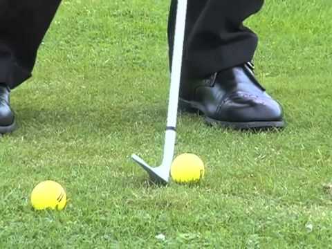 Golfspiel Das kurze Spiel - anschaulich gezeigt