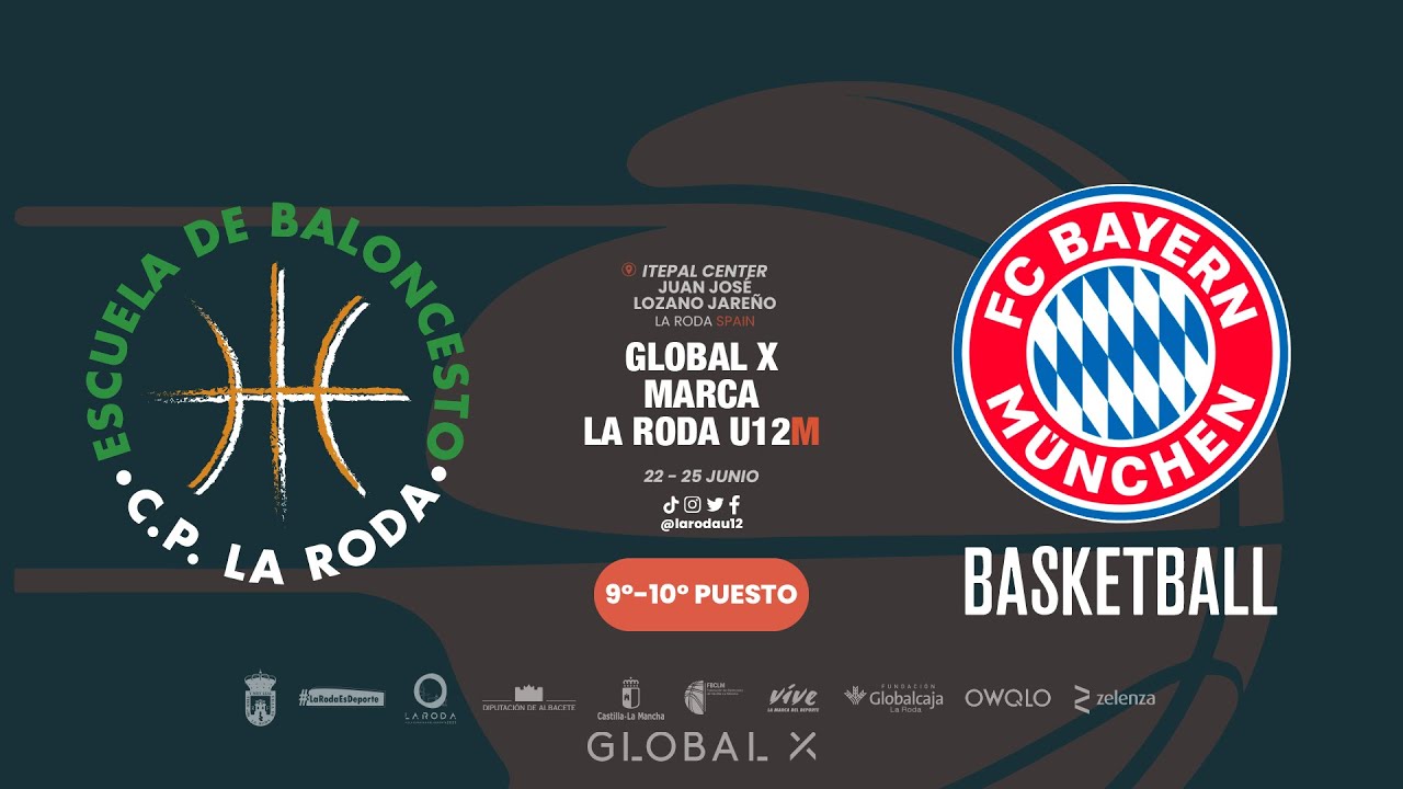 U12M. CP LA RODA vs BAYERN MUNICH.-  (9/10) Torneo Internacional GLOBAL X Future Stars La Roda 2023