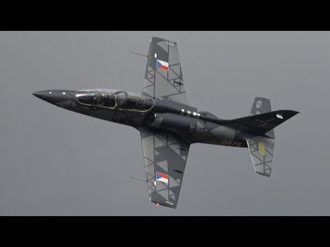 4Kᵁᴴᴰ Aero L-39NG First Flight Demonstration in the Czech Republic @ NATO DAYS 2021