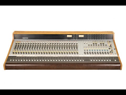 Neotek Series 1 Console with Patchbay from Wes Borland