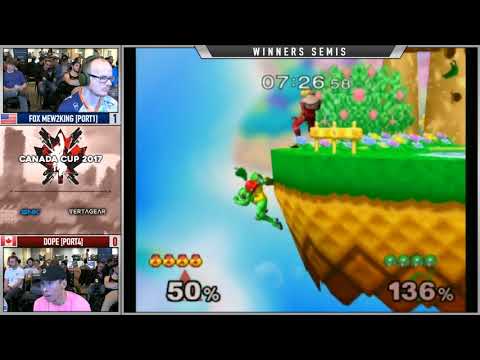 CCG 2017 Melee - Dope vs FOX Mew2King