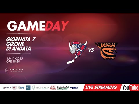 Hc Milano vs Asiago Vipers  - Giornata  7 - 15/11/2025