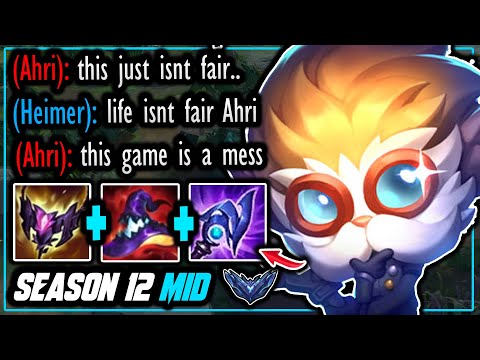 Heimerdinger is the one TRUE KING OF MIDLANE! Baron Solo, Galaxy gapped midlane Season 12?