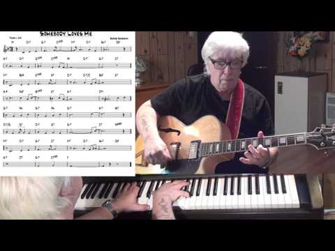 Somebody Loves Me - Jazz guitar & piano cover ( George Gershwin )