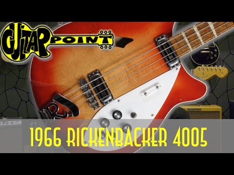 Rickenbacker 4005 WB 1966 Fireglo image 26