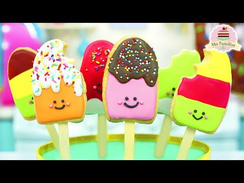 Galletas de paleta de helado | MIS PASTELITOS | Cocina