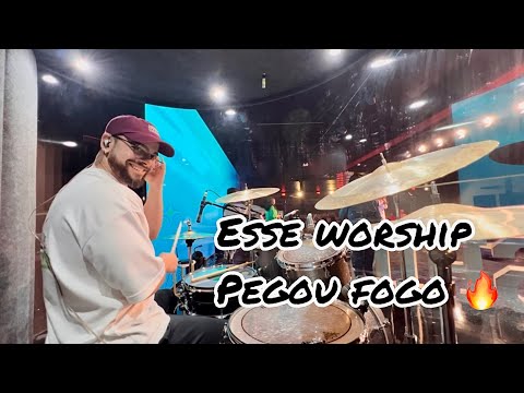 Paloma Possi | Medley - A ele a glória + Só tu és santo + Pode morar aqui | #drumcam - Thiago Silva