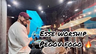 Paloma Possi | Medley - A ele a glória + Só tu és santo + Pode morar aqui | #drumcam - Thiago Silva