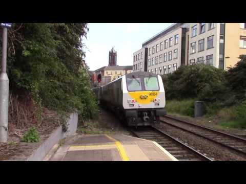 NIR 201 Class loco 209 + Enterprise Train - City Hospital 26/8/16