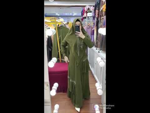 GAMIS SYARI BRANDED TERBARU 2022 - PASHA SERIES BY REFA COLLECTION