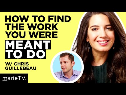 Marie Forleo和Chris Guillebeau關於如何找到你註定要做的工作。 (Marie Forleo & Chris Guillebeau on How To Find The Work You Were Meant To Do)
