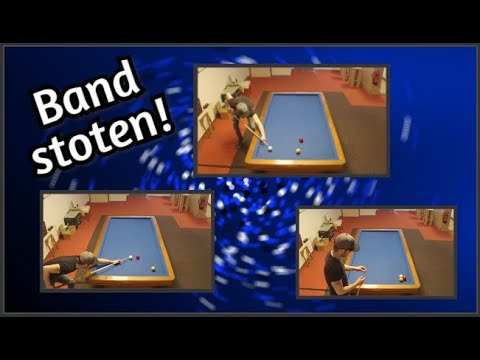 BANDSTOTEN : HET MOEILIJKSTE, MAAR LEUKSTE BILJARTSPEL! | Carambole Biljarten