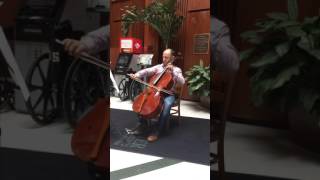 Jason Calloway at Sylvester Comprehensive Cancer Center with Mary A. Kauffman