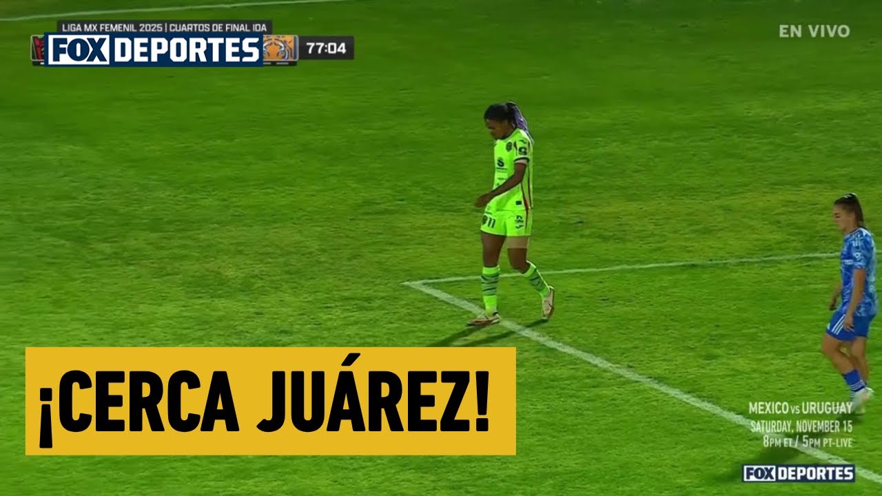 😲⚽️ ¡CERCA JUÁREZ! | FC Juárez 0-1 Tigres UANL | Cuartos de Final de Ida | Liga MX Femenil
