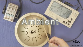 Video thumbnail for 【Reverb,Tape Echo,GANK2mini】DARKWORLD VTE-1600 アンビエントミュージック　環境音楽　癒し音楽　Ambient アナログテープエコー by 喜楽器ガンクドラム