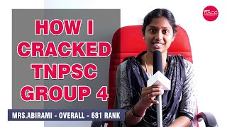 TNPSC Group 4 | Mrs.Abirami - Overall - 681 Rank | Race Institute (Salem)