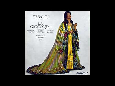 Ponchielli - La Gioconda - Tebaldi, Bergonzi, Merrill & Gardelli L'Accademia di Santa Cecilia (1967) Vinyl x3, stereo, London Records, England