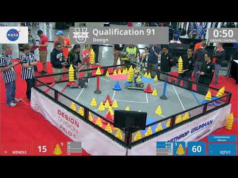 2018 VEXU Design Q91 - MINES2 vs XJTU1 - 27 to 96