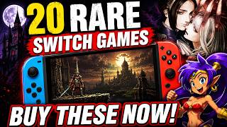 20 Rare Nintendo Switch Games You Should Buy Now!!