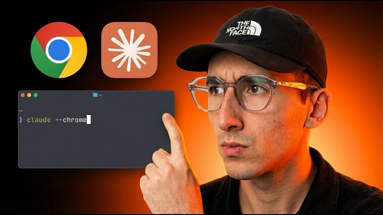 Claude Code contrôle Chrome - Démonstration vidéo