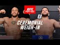 UFC Paris: Ceremonial Weigh-Ins