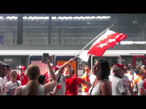 Cupfinal 2015 – Walliser Fans treffen in Basel ein