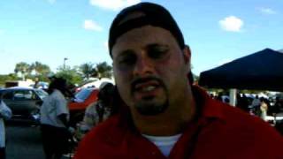 KHAMA AND SINBAD SPORTS.COM AT THE 99 JAMZ AND HARDROCK CARWARZ CARSHOW