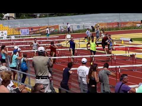 110 m-es gátfutás VI. kcs. 2. időelőfutam (lassítva)