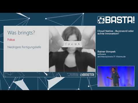 Cloud Native – Buzzword oder echte Innovation? | Rainer Stropek