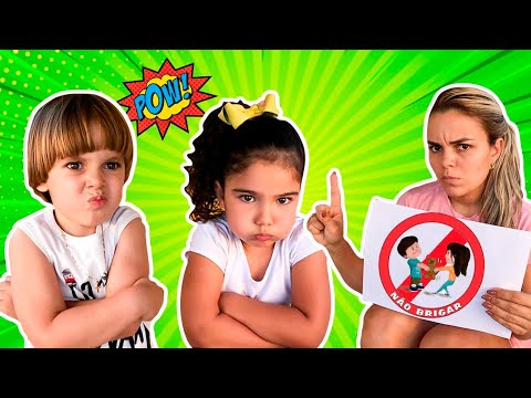 Novas Regras de Conduta para IRMÃOS (New Rules of Conduct for children) - Brincando com Rafinha