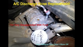 Shocking Surprise : 13 Ford Explorer A/C Discharge Line Replacement