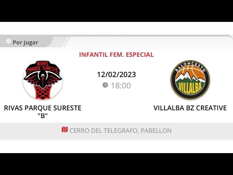 Infantil fem 09 RIVAS PARQUE SURESTE - VILLALBA BZ CREATIVE