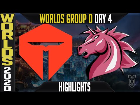 TES vs UOL Highlights | Worlds 2020 Group D Day 4 - LoL World Championship | TOP Esports vs Unicorns