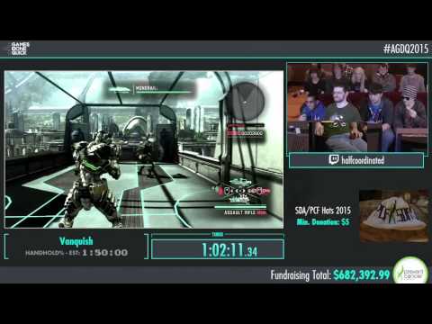 Awesome Games Done Quick 2015 - Part 158 - Vanquish by halfcoordinated