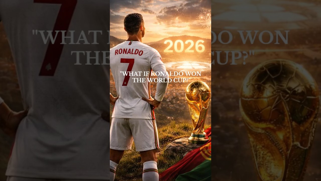 🏆 What If Ronaldo Won the World Cup? 🐐🤯