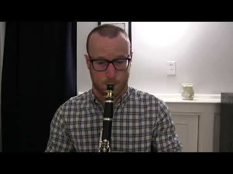 OMEA All-State Etude - Clarinet. Voxman, p. 36