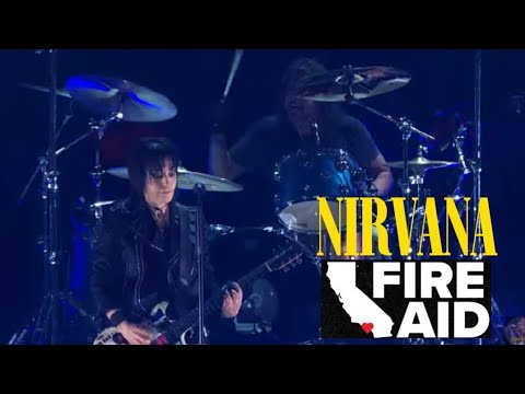 Nirvana Reunion Feat. Joan Jett - Territorial Pissings - FireAid LA Benefit Concert #nirvanareunion