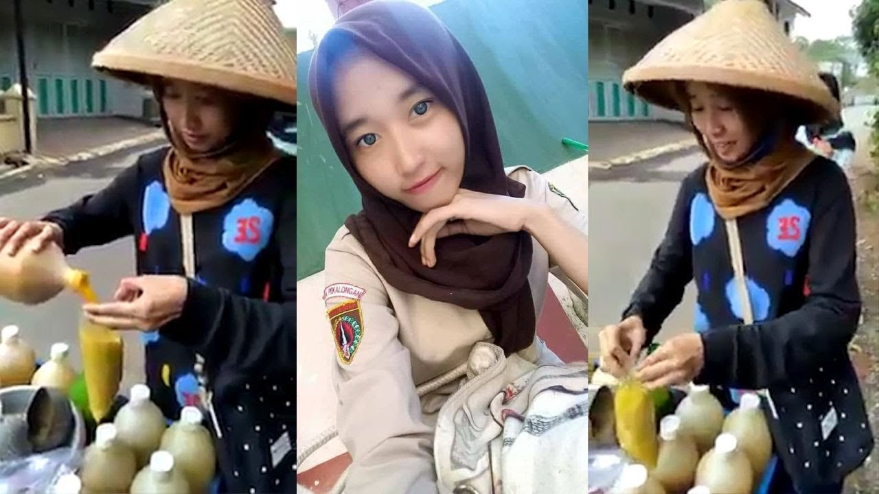 Gadis Cantik  Penjual  Jamu  Keliling di Pekalongan Mendadak 