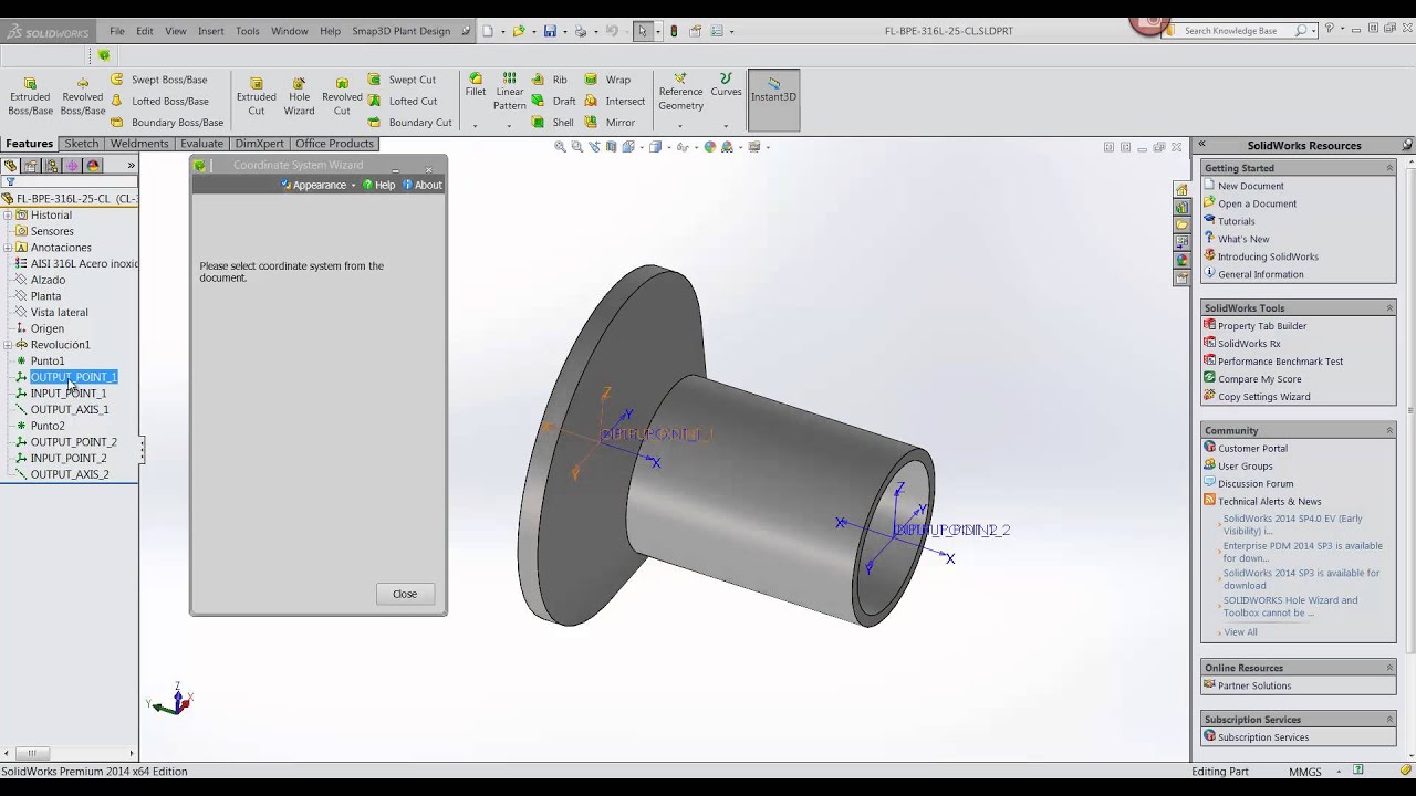 Smap3D Plant Design: CS Wizard Changes