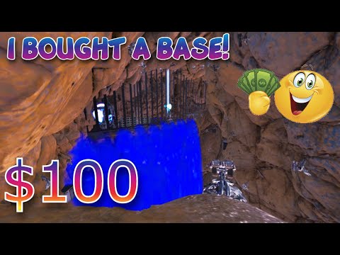 I bought a base on SMALL TRIBES - Ark Survival Ascended