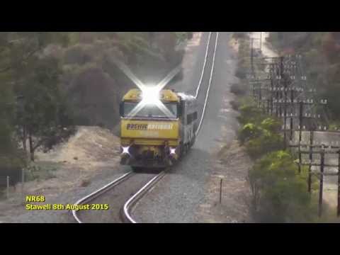 7MA8   The Overland NR68 8th August 2015 Between London Road and Western Hwy, Melb side of Stawell