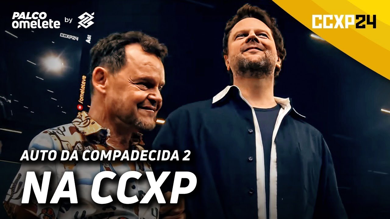 Selton Mello e Matheus Nachtergaele se EMOCIONAM com AUTO DA COMPADECIDA 2 na CCXP