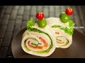 Turkey Ham Wrap (Sandwich) Recipe