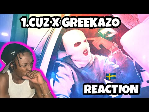 AMERICAN REACTS TO SWEDISH DRILL RAP! 1.Cuz X Greekazo - Försent (ENGLISH LYRICS)