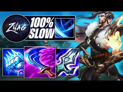 Zwag's Perma Slow Yasuo Build IS So Toxic! - League of Legends