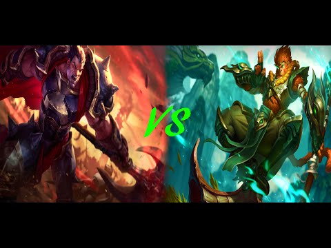 Darius Vs Wukong top lane gameplay Ranked solo patch 6.11(Platinum elo)